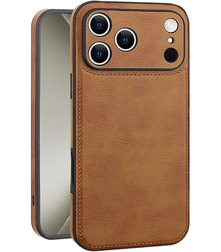 Apple MagSafe leren iPhone 14 Pro Max hoesje bruin
