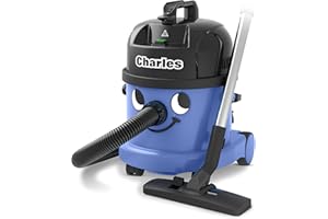 Henry Cord Rewind CVC370-2 Charles Wet and Dry Vacuum Cleaner, 15 Litre, 1060 W, Blue, Blue / Black