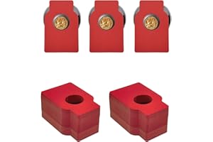 SEABABOO Etichette della Bottiglia di Vino Etichette della Cantina Etichette Kraft Etichette per Bottiglie Etichetta per Collo di Bottiglia per Portabottiglie E Cantine Contrassegnare (Rosso)