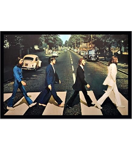 Tallenge -The Beatles - Abbey Road - X Large Poster(Paper,20 x 30