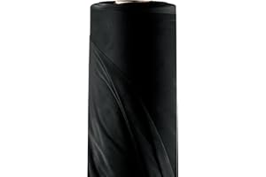 Filumi Tela Por Metros, 1 M x 3 M, Negro, Terciopelo Para Coser, Cortinas, Tapicería, Muebles, Fundas de Almohada, Pantalones Vel