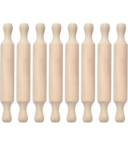 Sourcing Map Mattarello In Silicone Antiaderente 24cm Con Manico In Legno – Perfetto Per Pasta, Pane, Pizza E Fondente