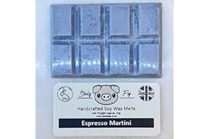 Ditzy Doll ESPRESSO MARTINI WAX MELT BAR - Handcrafted Highly Fragrant Air Freshener Home Fragrance Candle Wax Warmer Wax Melt Burners