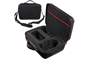 iEago RC Borsa per DJI Mini 3 Pro, Custodia da Trasporto Borsa da Viaggio Portatile Custodia Rigida Impermeabile con Tracolla Regolabile per DJI Mini 3 Pro Droni, Telecomando, Batteria Accessori