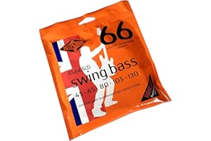 Rotosound Stainless Steel Standard Gauge Roundwound Bass Strings (45 65 80 105 130), RS665LD