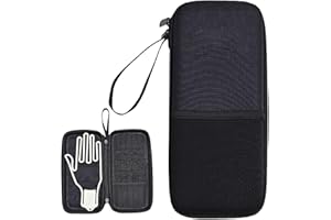 SYXLS Kits De Golf, Bolsas De Almacenamiento Pequeñas, Fundas De Guantes De Golf, Proteja y Mantenga Sus Limpios y Secos,Conveniencia,Cuero, Gran Capacidad,Kits De Herramientas (Negro)