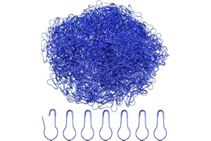 Hocansen 1000 Pezzi Spille da Balia Spille di Sicurezza per Lampadine Metallo Piccole Calabash Pin Fisso Vestiti Spille per Abbigliamez Crafting (Blue)