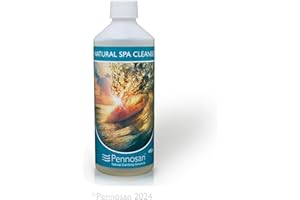 Pennosan Natural Spa Cleanser 490 ml | Up to 50 Maintenance Treatments | The Natural Choice | Non-Chemical Hot Tub & Spa Clarifier | For Crystal Clear, Clean Water