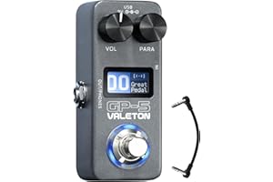 VALETON Multi-Effekt Prozessor & NAM/IR Loader Pedal Super Compact GP-5