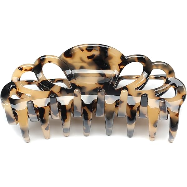 Große Haarspangen Für Dickes Haar – 8-teiliges Set, 10-11 Cm, Mit Starker Feder, Acryl