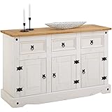 LANDHAUSSTIL Sideboard ANRICHTE Shabby Weiss Vintage ...