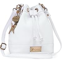 Catwalk Collection Handbags - Sac Bandoulière Femme En Cuir - Sac Matelassé Moyen - Sac à Main Avec Bandoulière Réglable Et Détachable - HAYLEY - Bleu