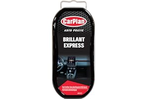 Carplan Auto Pratic Éponge Brillante Express pour Faire Briller Les Plastiques intérieurs