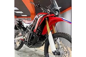 LORABABER Motorrad Sturzbügel Rahmen Motorschutz Stoßstange Autobahn Motorschutzplatte Kit Kompatibel mit CRF 250 CRF250 Rally 2017 2018 2019 2020 Motorschutzbügel Kraftstofftank Fallschutz