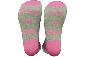 Zemolo Chaussettes Drôles Coton，Chaussettes De Sport Homme Femme Chaussettes Courtes Fantaisie Noël Cadeaux Nouveauté pour Homme Femme Couple Funny Socks