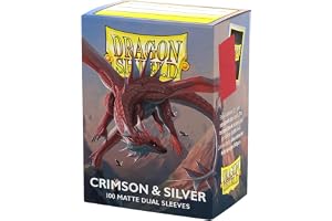 Dragon Shield | Matte Dual Standard Size Card Sleeves | 100ct - Smooth & Tough Premium TCG Sleeves - Compatible with Pokemon, One Piece, and Magic: The Gathering