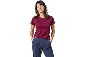 ALPIN LOACKER Merino Shirt Damen kurzarm und Poloshirt I atmungsaktives Funktionsshirt schnelltrocknend für Sport und Wandern I Merinowolle Tshirt und Thermooberteil