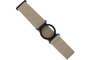 Diasticker® | Freestyle Libre 2 - Fascia da braccio per sensore/Protezione sensori | Flessibile | Fascia protettiva per sensori Freestyle Libre 2 | Anello: Nero (Large: 35-45 cm, Beige)