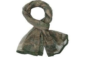 ‎TONGCAMO Tongcamo Netzschal Camo Schal für Sport Wargame Freizeit und andere Outdoor Aktivitäten Tarnnetz Schal Tarnschal Tarnung