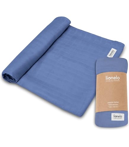 Asciugamano Con Cappuccio Lionelo In Mussola 100% Cotone - Morbido E Super Assorbente Per Neonati - Foto 5