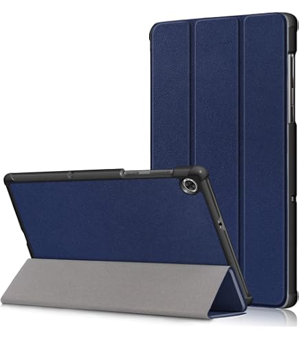 Stradvnaly Custodia Per Lenovo Tab M10 HD 10,1 2nd Gen TB-X306X, Modello Aesthetics Con Supporto Multi-Angolo E Bumper Anticaduta, Fiocco Rosa A Forma Di Fiore