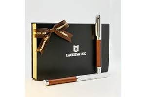 LACHIEVA LUX Rosewood Stylo à bille avec ouvre-lettre, joli cadeau pour homme et femme