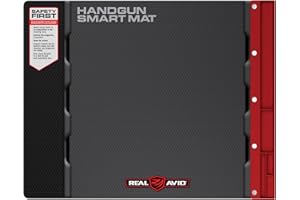 RealAvid Unisex-Adult Real Avid Handgun Smart Mat, Black, no Size