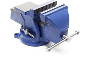 WILTEC Étau d’atelier Light Duty Mâchoire de serrage 200 mm & Enclume mm pour Contrainte légère Établi