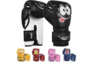 JAYEFO Kids Boxing Gloves - Training MMA Boys & Girls Punching Bag Kickboxing & Muay Thai Gloves, Best Gift for Kids, Youth Games Fun