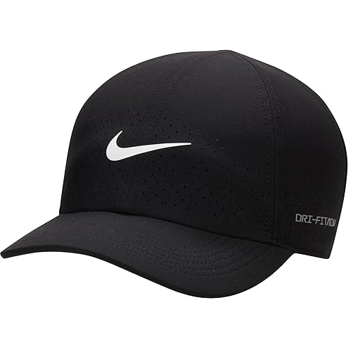 NIKE Unisex\'s Cap (FB5598-010_Black/White