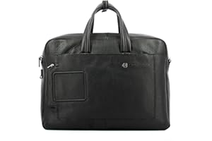 Piquadro Leather briefcase 44 cm laptop compartment