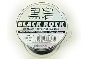 ROBINSON EUROPE Black Rock Fluorocarbon KarpfenAngelschnur 600m
