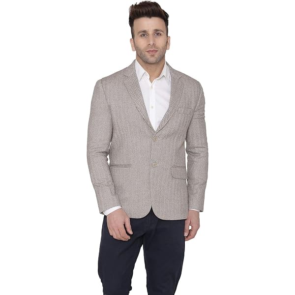 ジャケット・アウター Eaphi wool tweed jacket gray Buy ESSENTIELE Woolen Tweed Anthra Grey Men Pea Coat | Casual and