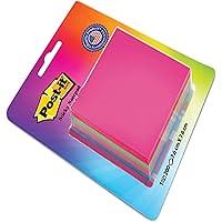Post-it Cube - 4 Color sticky Notes (4x50 sheets , 3" X 3")
