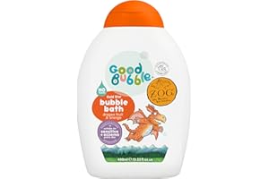 Good Bubble Zog Bubble Bath with Dragon Fruit & Orange - for Baby, Sensitive & Eczema-Prone Skin - Vegan-Friendly for Toddlers 400ml
