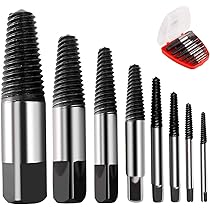 Kit Maschi Per Tubi 1/2" E 3/4" - Set 4 Pezzi Con Estrattore Viti Per Riparazione Filettature - Foto 9