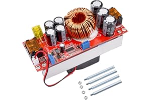 Aideepen Convertisseur de boost DC DC 1800 W 40 A, convertisseur ascendant, module d'alimentation constant, 10-60 V à 12 V-90 V