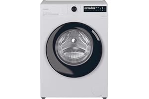 Candy ProWash 500 BR 48B6-S, Lavatrice a carica frontale, 8KG, Classe A-10%, 1400 giri, 72 dB, Connessa, Cicli Rapidi, 16 programmi, AxLxP 85x60x53cm, Bianco [Classe di efficienza energetica A]