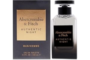 ABERCROMBIE & FITCH Authentic Night by Abercrombie and Fitch for Men – 3,4 oz EDT Spray