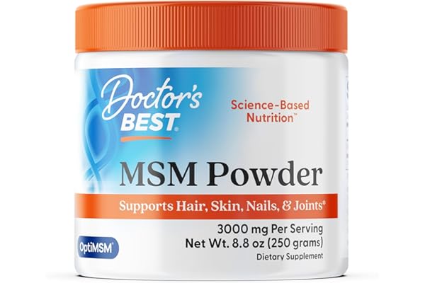 Doctor's Best MSM with OptiMSM Vegan, Powder - 250g