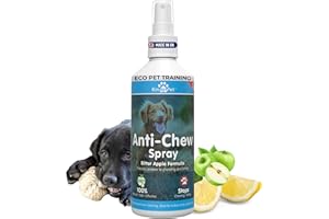 KinderPet® Eco Anti Chew Spray Bitter Apple Dogs Chewing Barking Deterrent Alcohol Free Anti Chew Repellent Pet Puppies Dogs 250ml