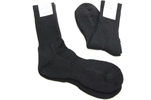 Military Surplus 5 X Pair British Army Soft Comfortable Black Socks (LSL/DC/0031)