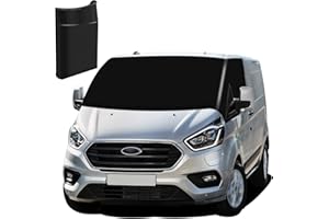 MaxEarn Transit Custom osłona na przednią szybę samochodu, 600D, Oxford, Blackout, wodoszczelna, odporna na warunki atmosferyczne, odporna na promieniowanie UV, lodowa, mróz, do Ford