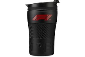 FUEL FOR FANS Formel 1 - Offizielle Fanartikel - Thermo-Reisebecher - Schwarz - 250ML