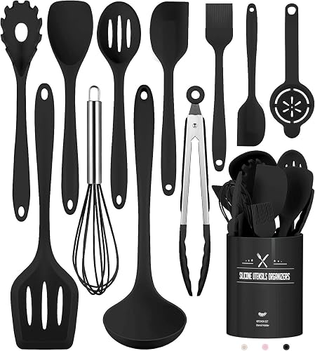 Silikon-Küchenhelfer-Set, 12-teilig