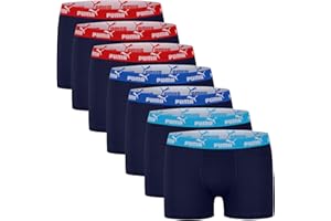 PUMA Boxershorts Jungen Kinder Unterhose Unterwäsche 7 er Pack