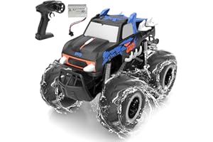 Sognotoy Mostro Truck Remoto, Auto RC Elettrica 1:16 RC Truck Mostro Impermeabile Antipolvere 4WD Veicoli Giocattoli Del Camion a Controllo Remoto in Scala Rock Crawler