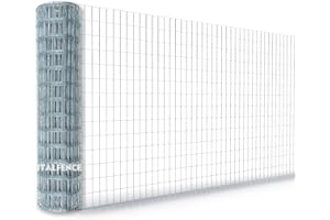 Italfence - Malla metálica electrosoldada, galvanizada, 25m (Todas las alturas) [Ø1,80mm, 125cm]