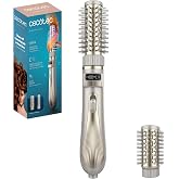Cecotec Air Brush with 2 CeramicCare 2in1 Gyro Heads, 1000W, Double Ceramic Heads, Rotary and Ionic Function, Temperature Dis