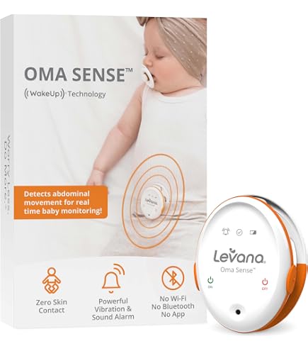 Babytone Baby-Schlafmonitor Socke – Misst Herzfrequenz, Sauerstoff & Bewegung
